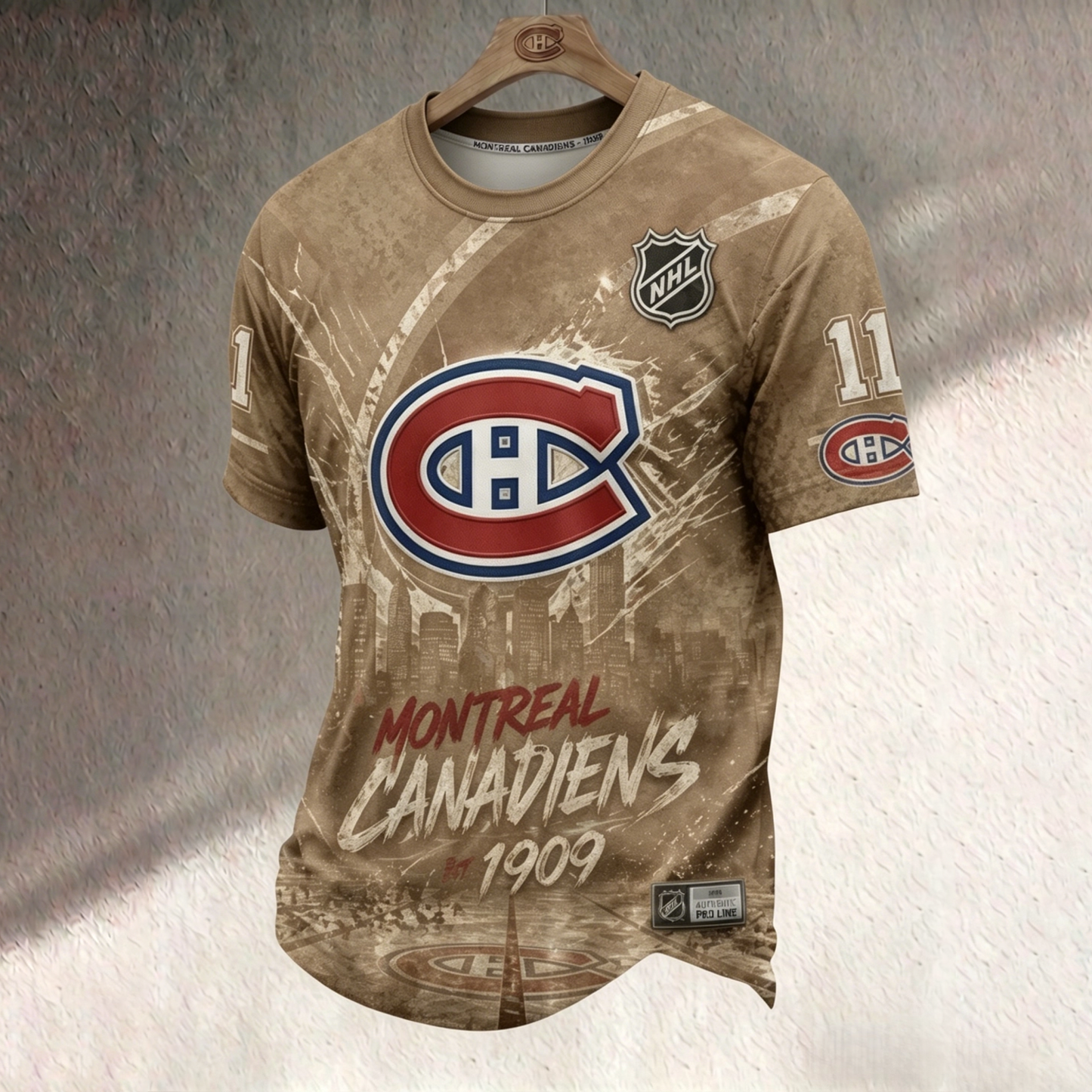 Unisex MC x NHL Inspired Trendy T-shirt V9 DATND TANTD 140526