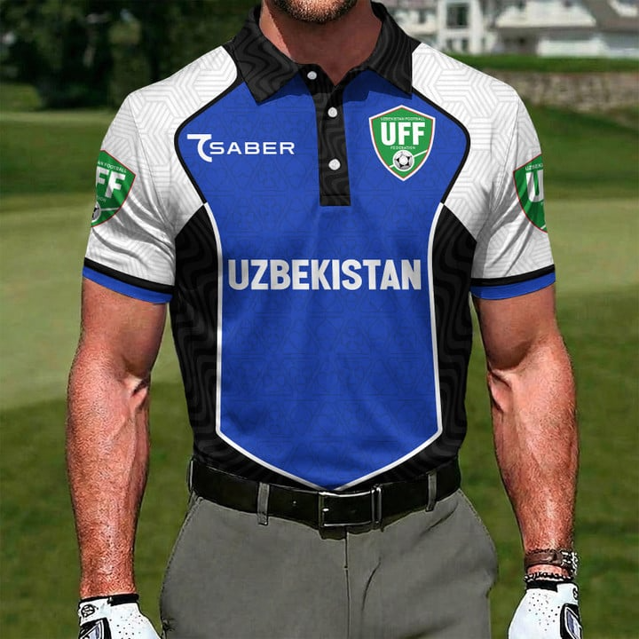 Uzbekitstan x World Cup 2026 Classic Polo Shirt DDT NTL