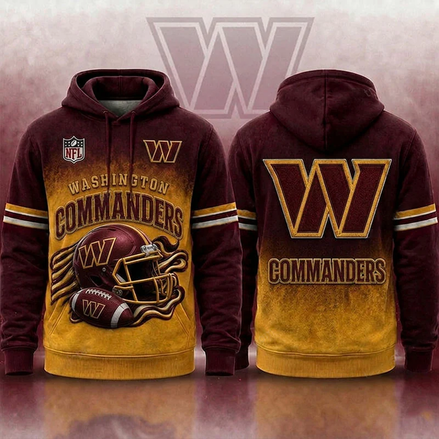 WAS x NFL 3D Shirt 1805 DatND DVT