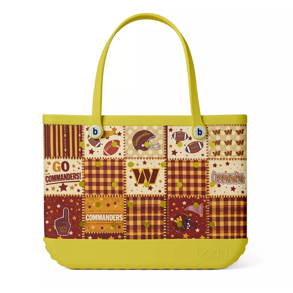 WC Premium NFL Patchwork Design Beach Tote Bag DDT CTND