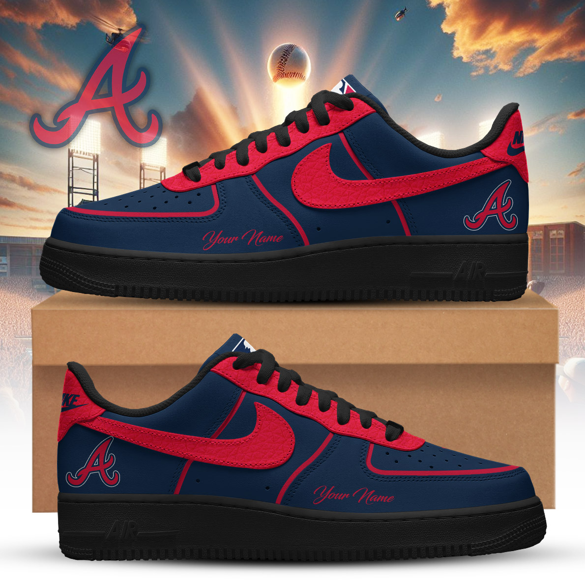 AB x MLB Premium Air Force 1 Orchard DDT CTND
