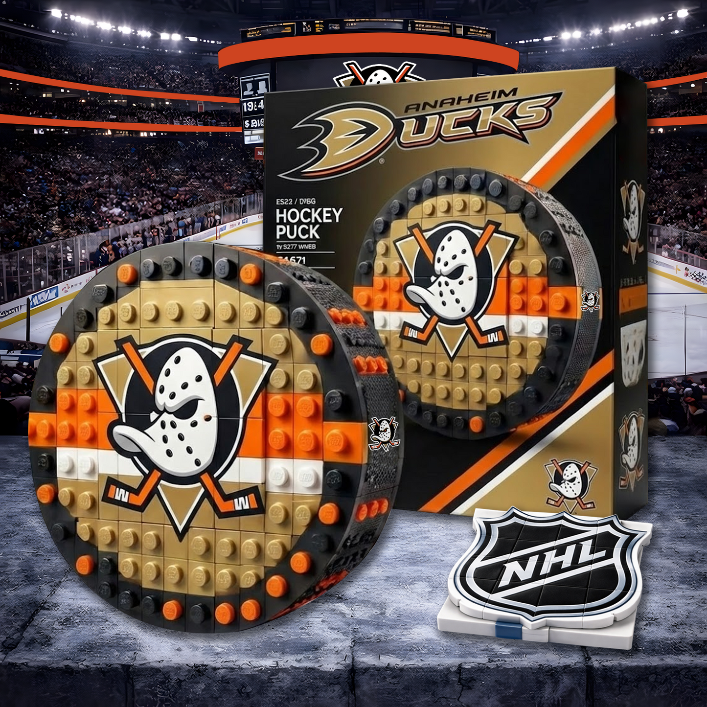 ANA X NHL Hockey Game Building Blocks NHT NAK
