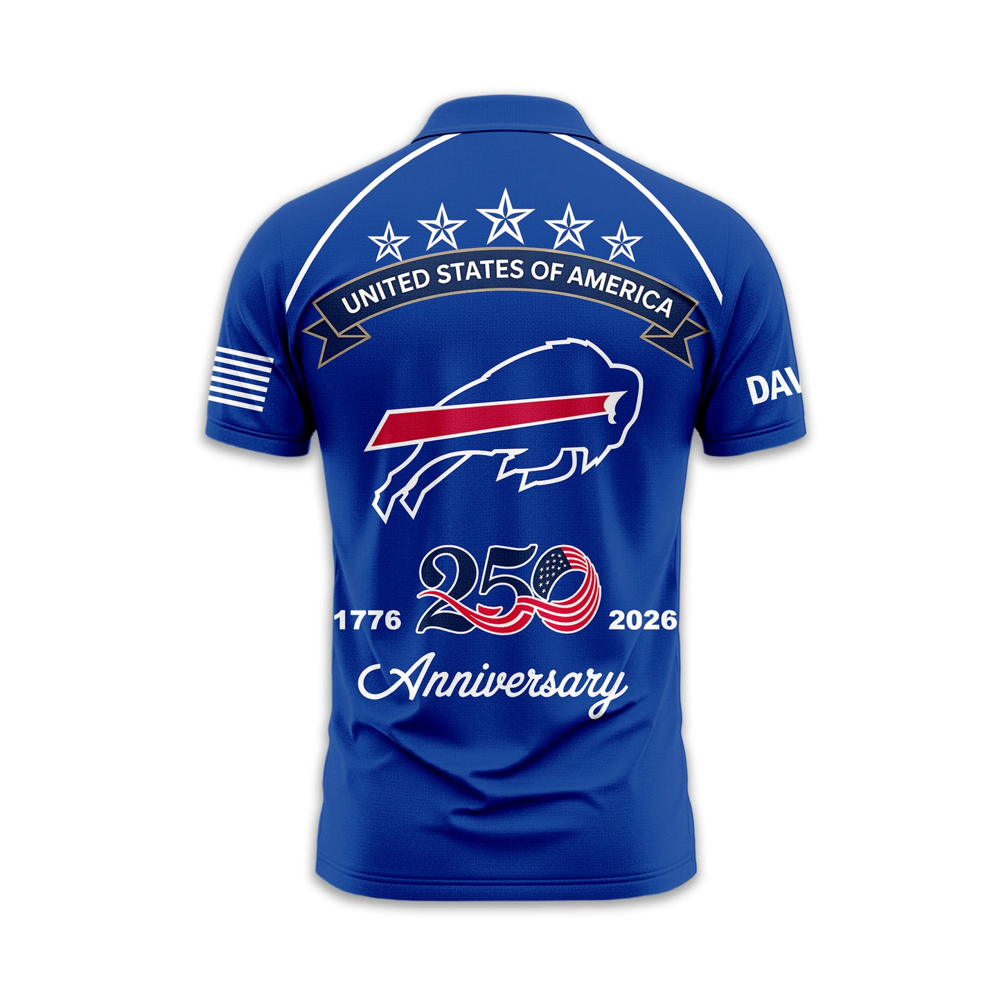 BB Premium NFL American Semiquincentennial Polo Shirt DDT NTL