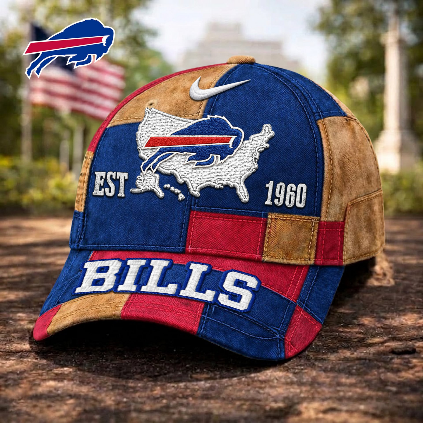 BUF x Premium NFL Heritage Game Day Classic Cap NAK LBN