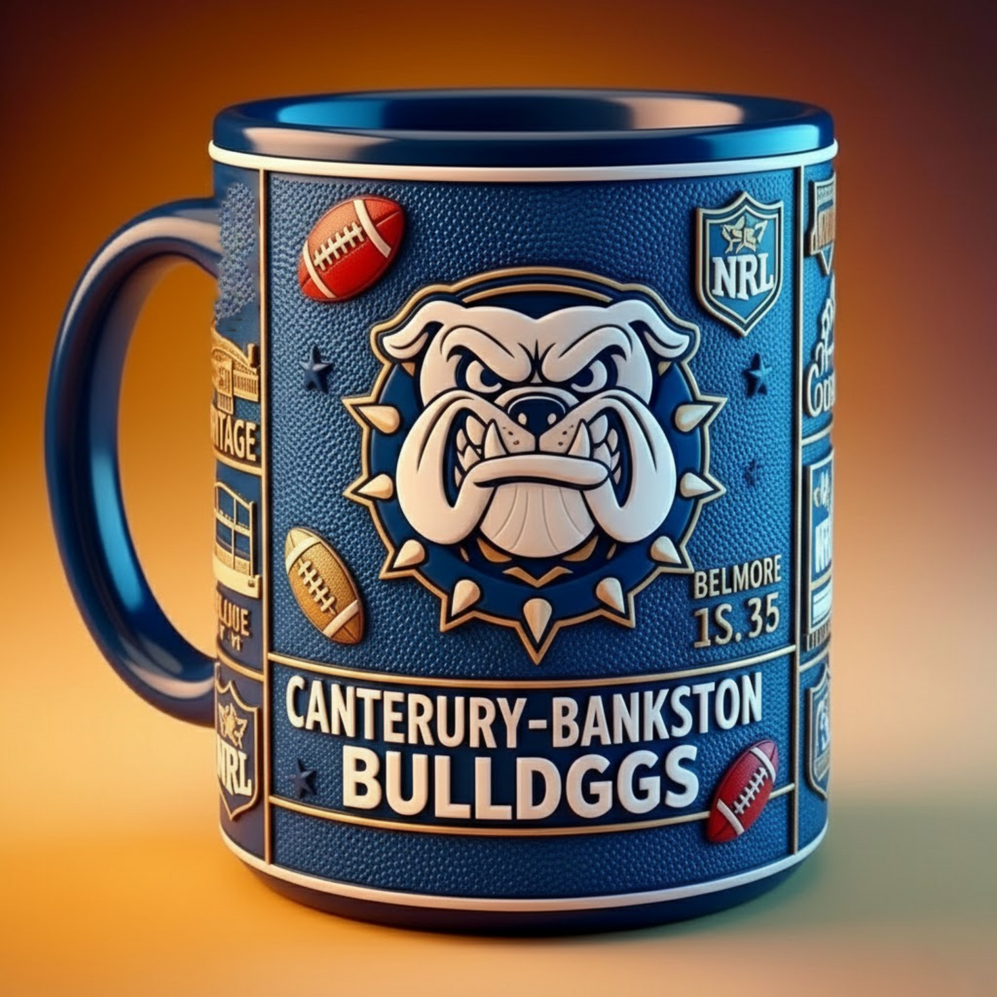 CAN X NRL football team Mug Series - Limited Edition Collectible NAK NHT