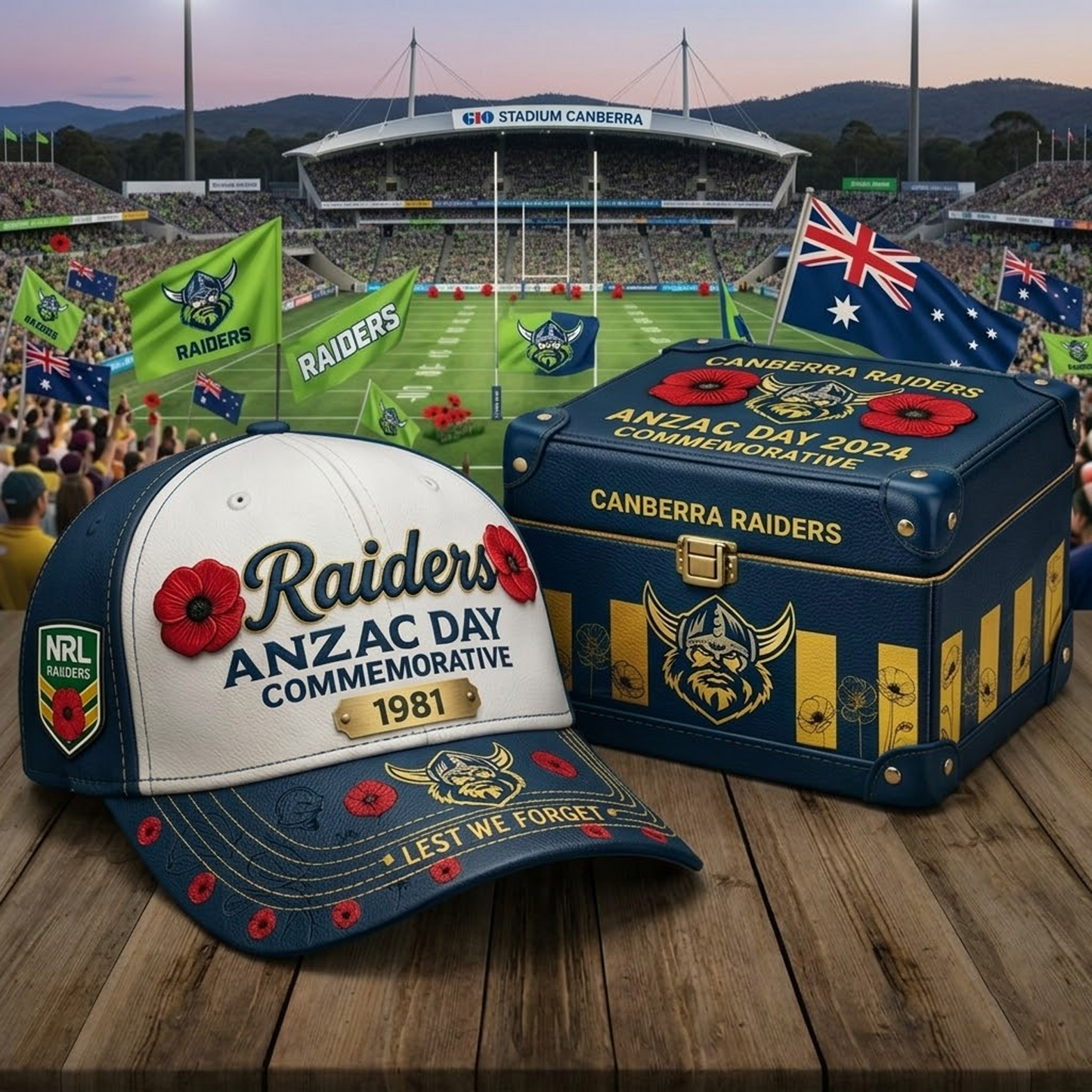 CAN x NRL ANZAC Day Commemorative Cap NAK NHT