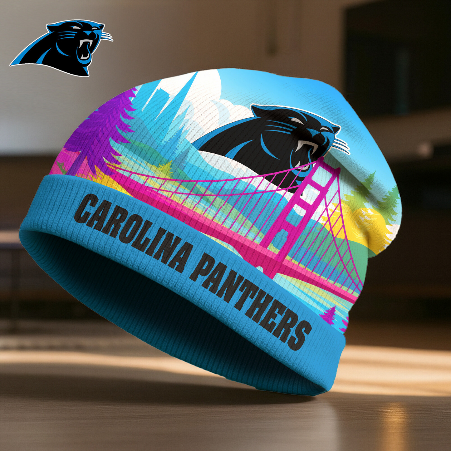 CAR X NFL Premium Super Bowl LX Beanie Hat HY NAK NHT