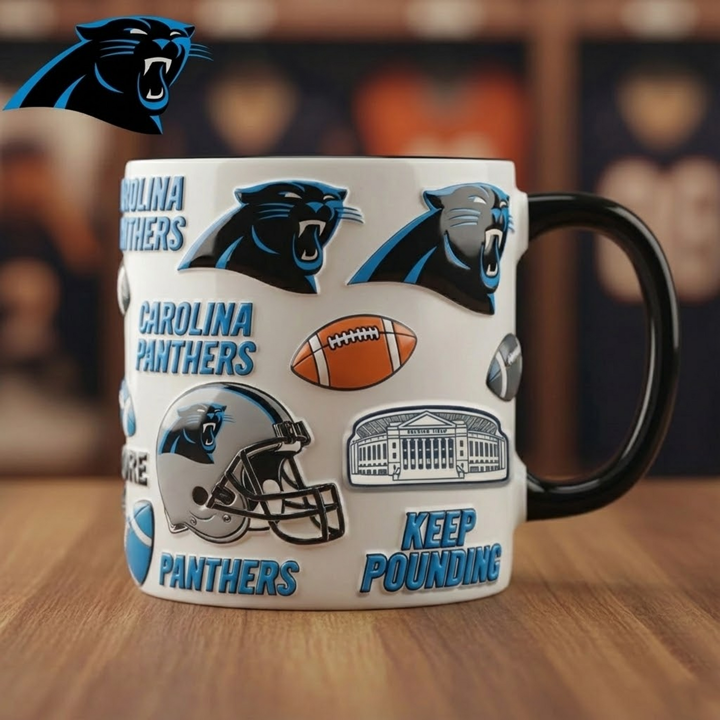 CAR X NFL PREMIUM MUG NAK NHT