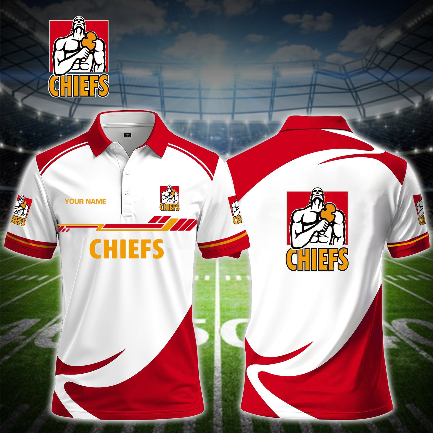 CHI x SRP Premium V2 Classic Polo Shirt DDT TTTZ