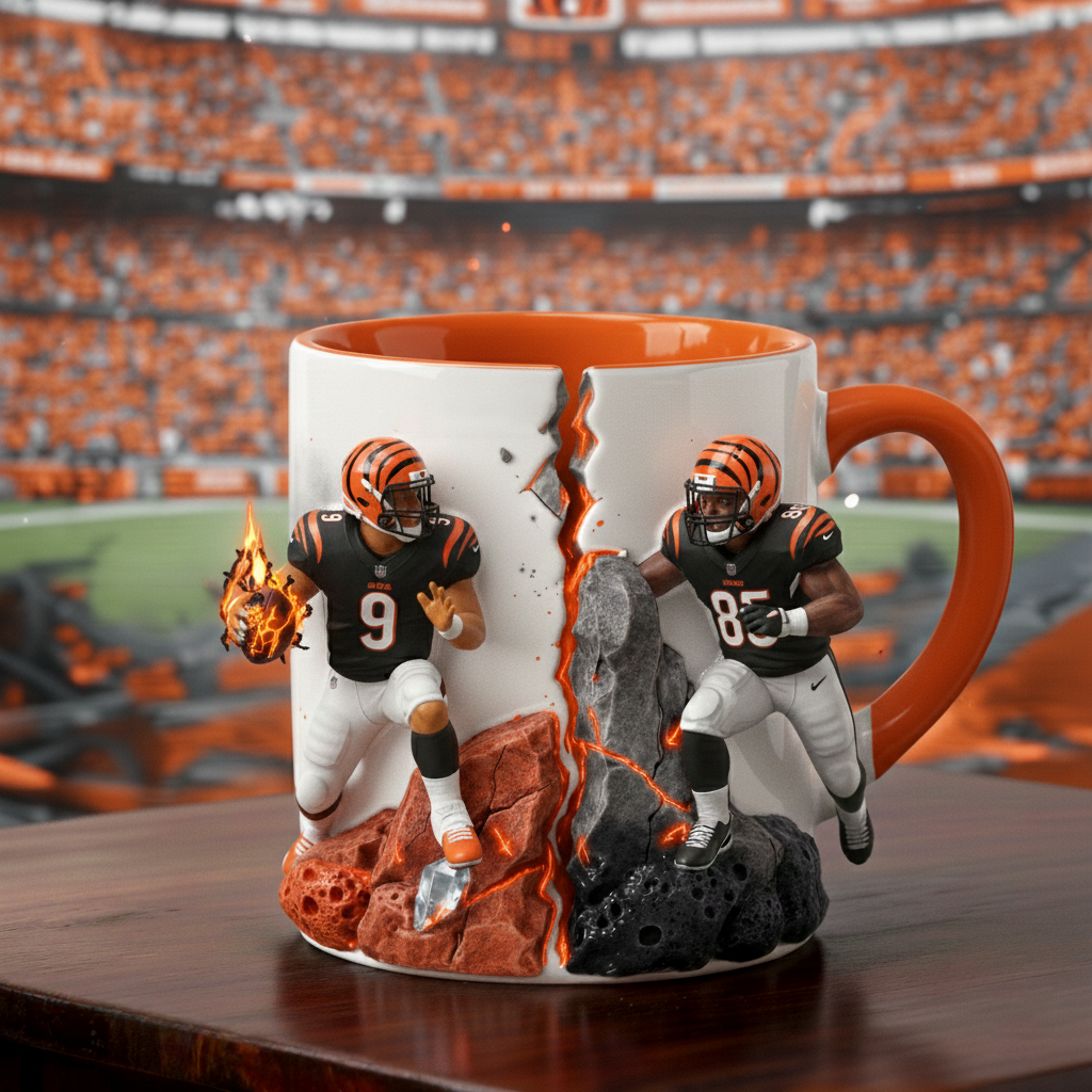 CIN x NFL Clash Mug - Personalized Gifts NAK CTKT