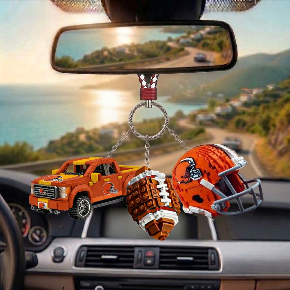 CLE x NFL lego Team Helmet & Truck NAK TTT