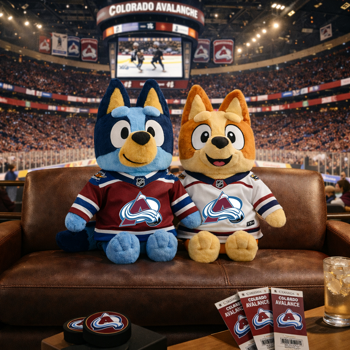 COL x NHL Hockey Fan Plush Toy NAK NHT