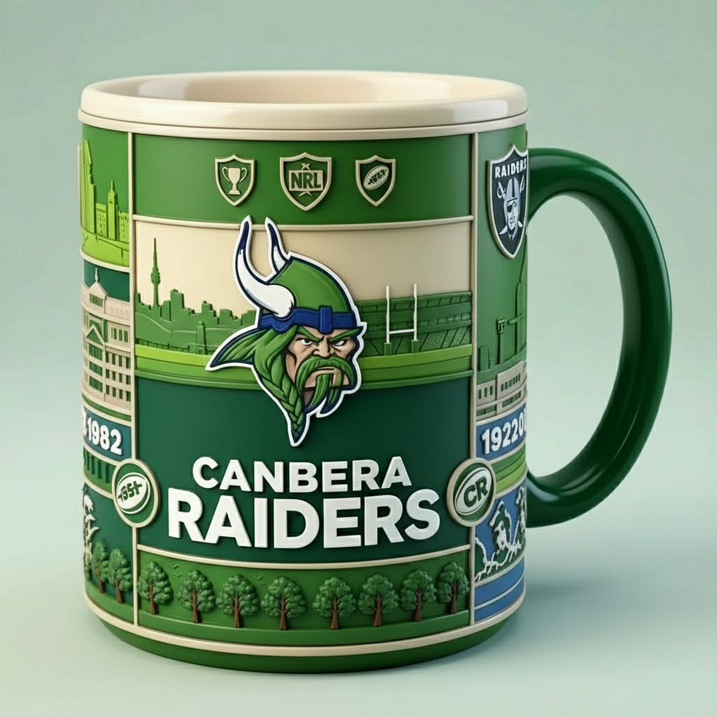 CRA X NRL football team Mug Series - Limited Edition Collectible NAK NHT