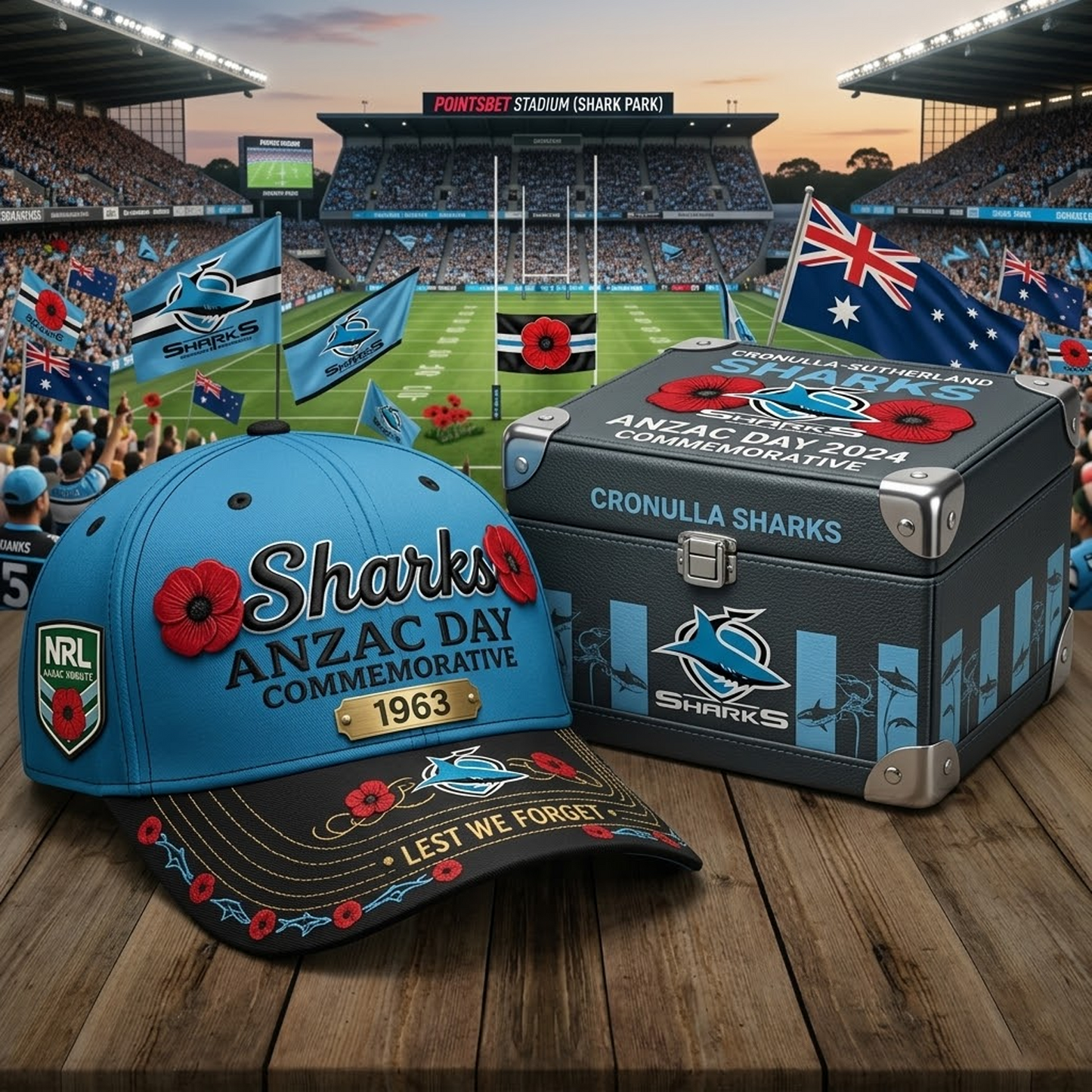 CRO x NRL ANZAC Day Commemorative Cap NAK NHT