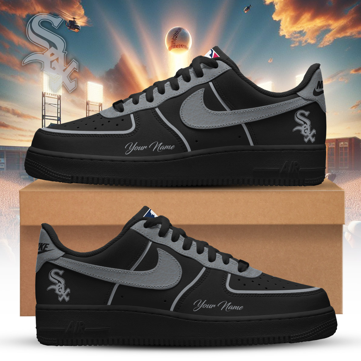 CWS x MLB Premium Air Force 1 Orchard DDT CTND