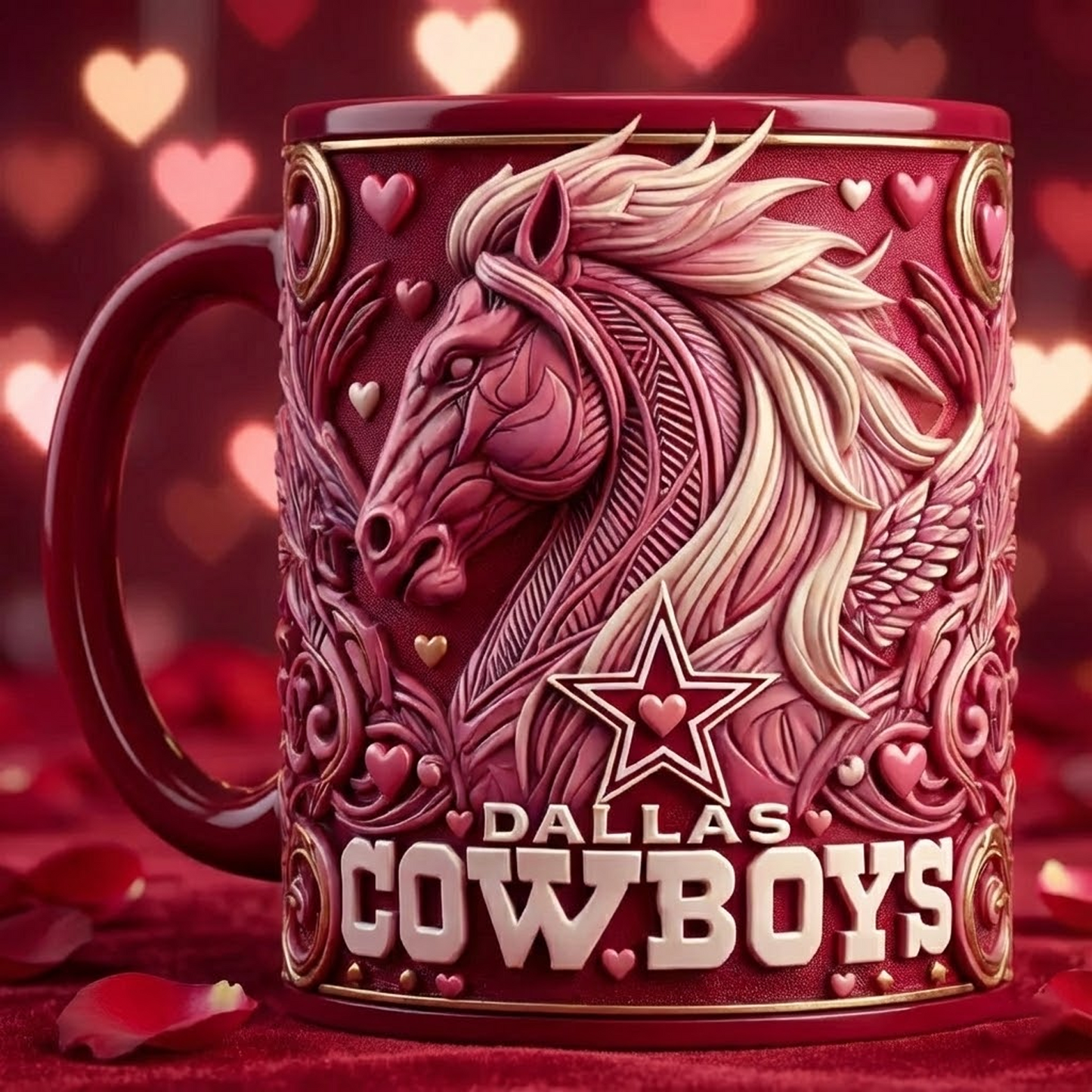 DAL X NFL Love Season Mug - Valentine V2 NAK NHT