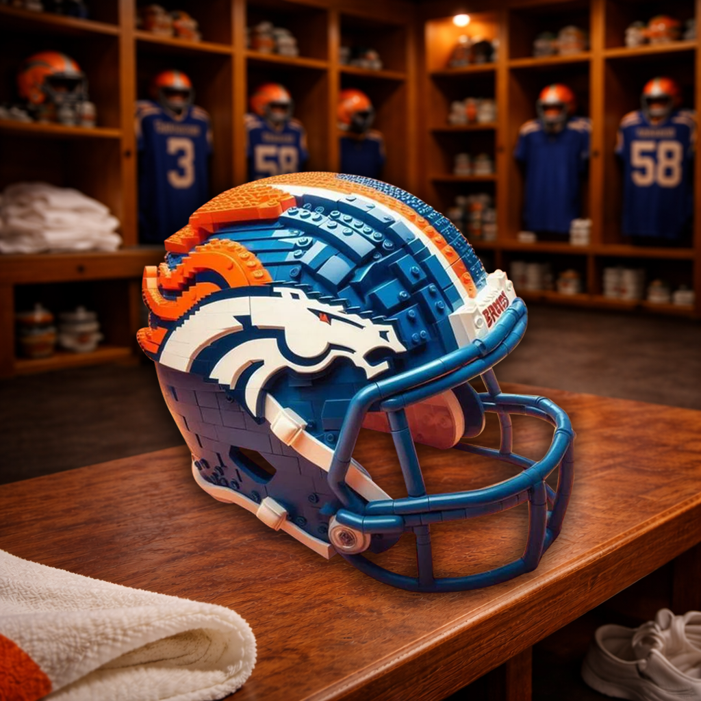DB x NFL Teams Helmets Armed With Lego-Like Blocks DDT CTND