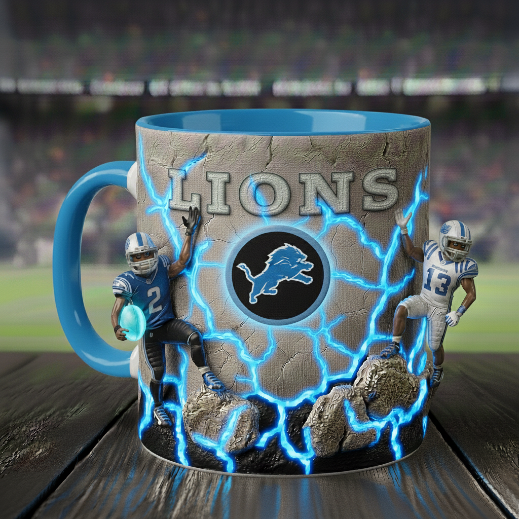 DL x NFL Coffee Accent Mug - Personalized Gifts NAK CTKT