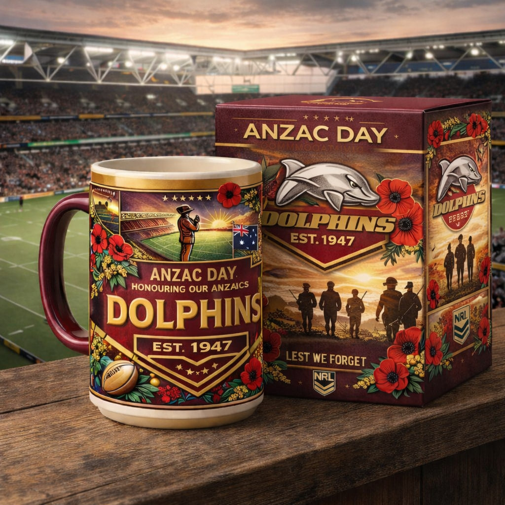 DOL x NRL ANZAC Day Commemorative Mug NAK NHT