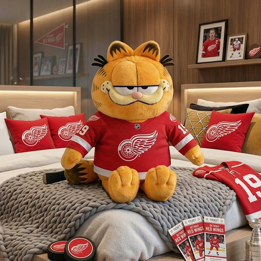 DRW x Garfield plushie in NHL team editions NAK TTT