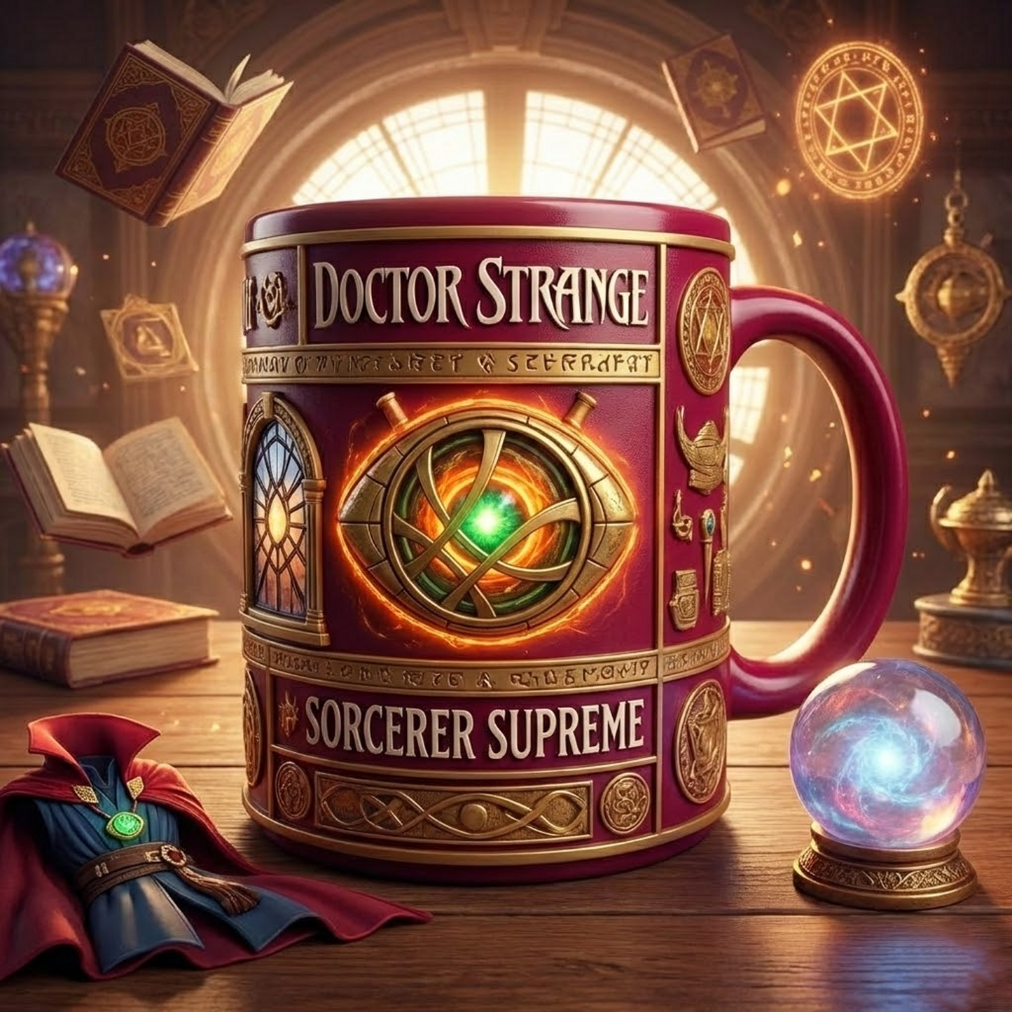 DST X MARVEL LEGEND RELIEF MUG NAK NHT