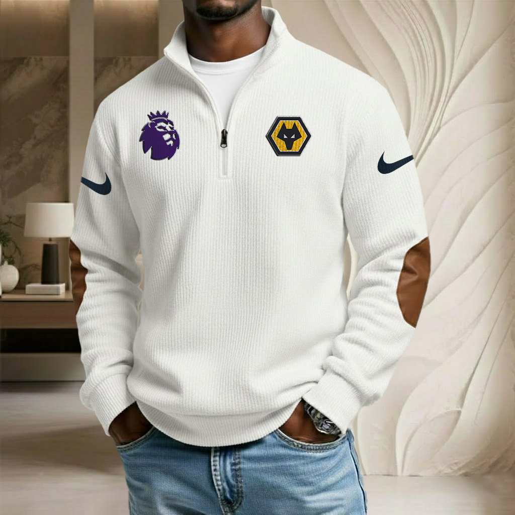 EPL x WOL Sport Stand Collar Half-zip Sweatshirt HLP HLPHUONG