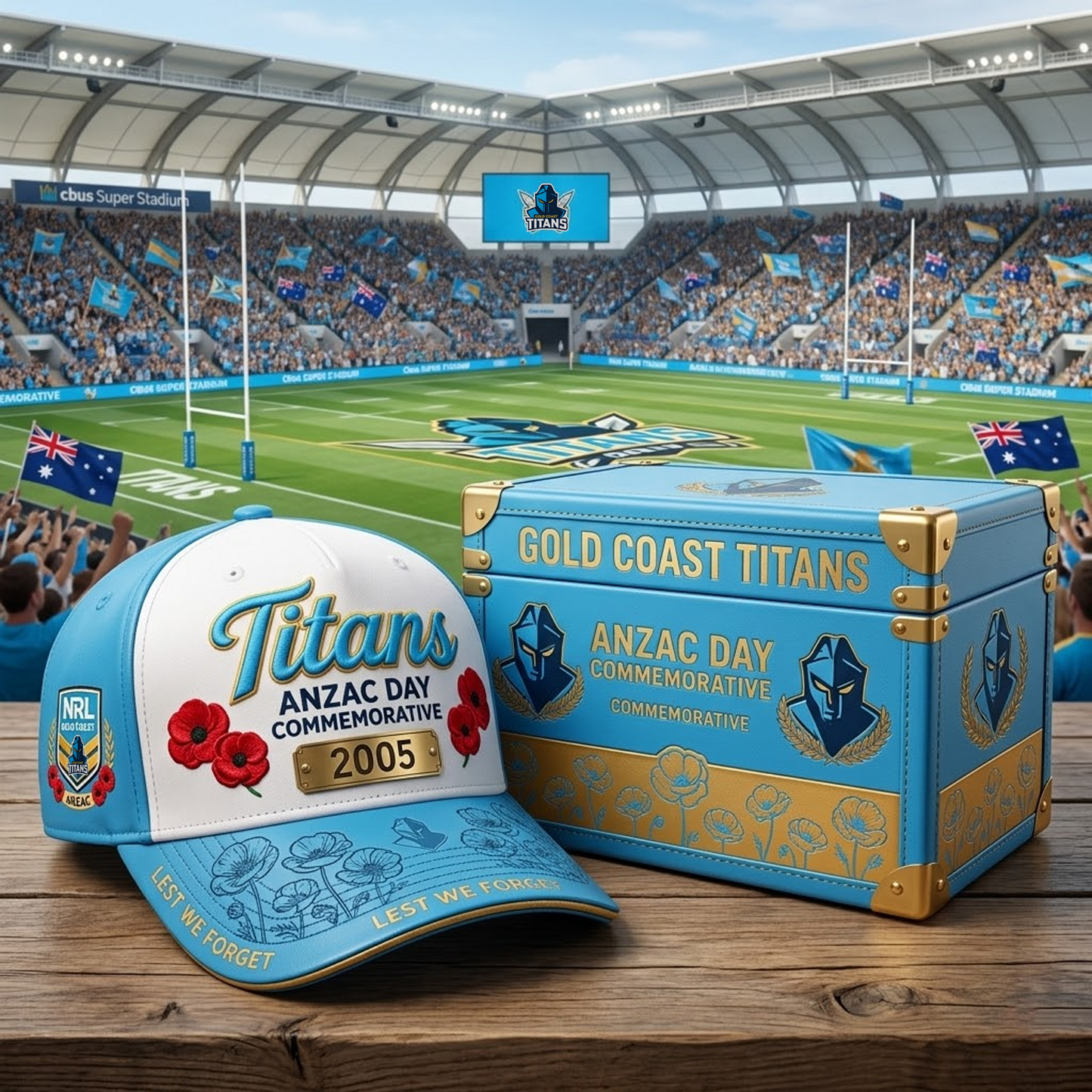 GAT x NRL ANZAC Day Commemorative Cap NAK NHT