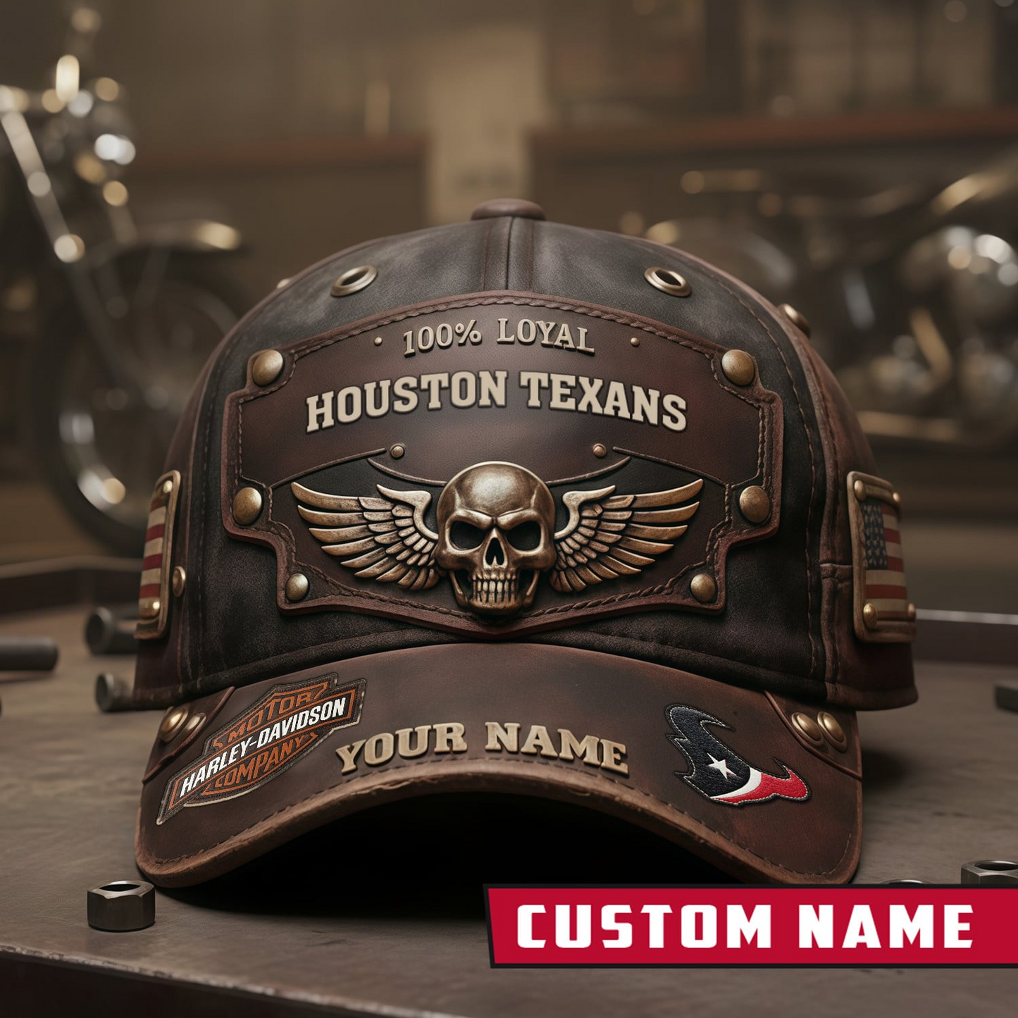 HT x NFL Harley-Davidson Vintage Cap NAK CTKT