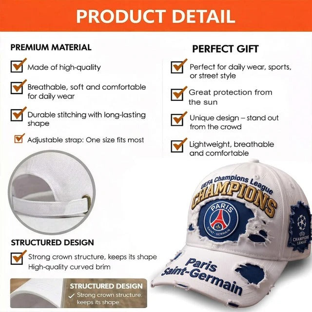 PSG Premium UEFA Champions League 2025/26 Cap DatND DVT