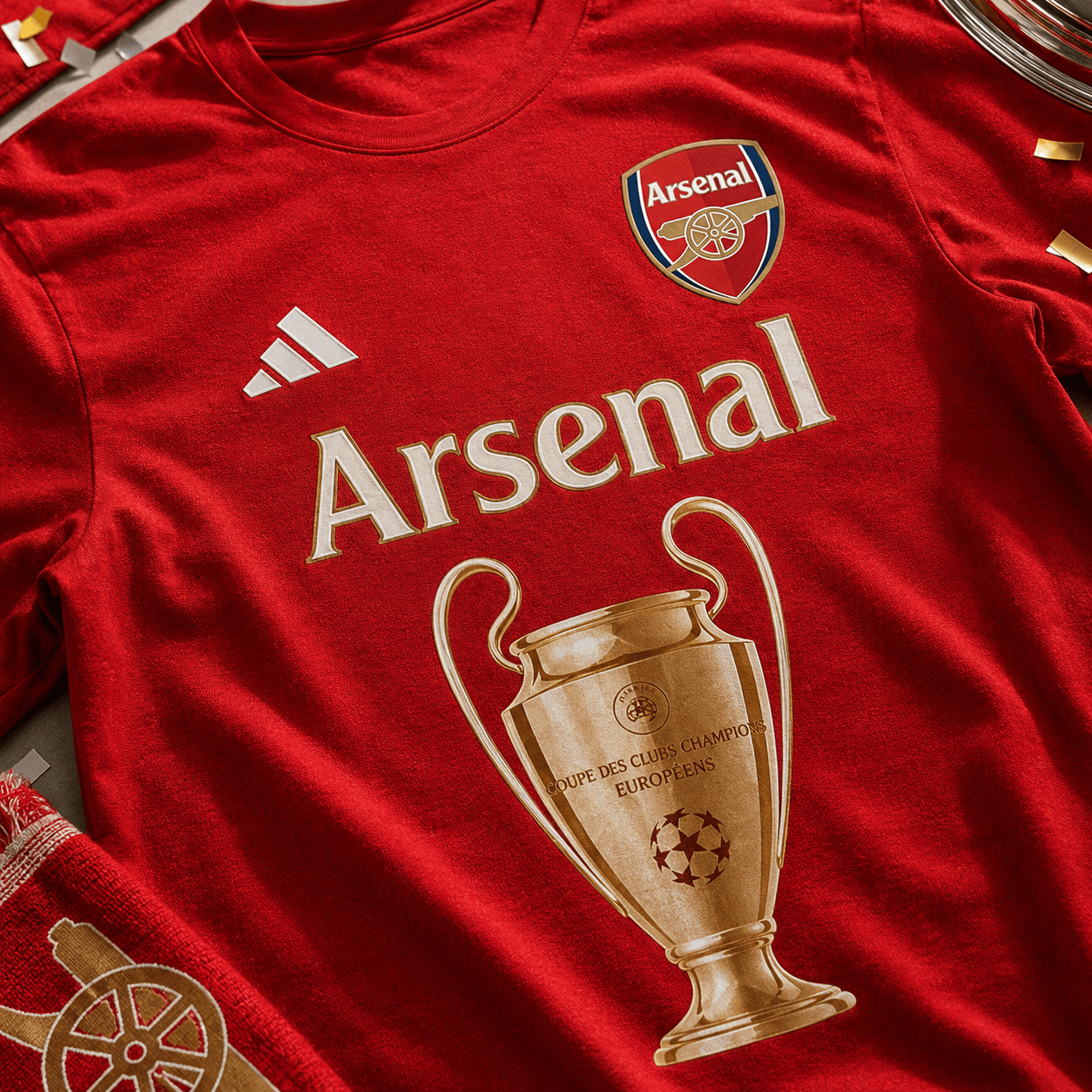 Ars F.C. Premium UEFA Champions League 2526 Tshirt DatND DVT