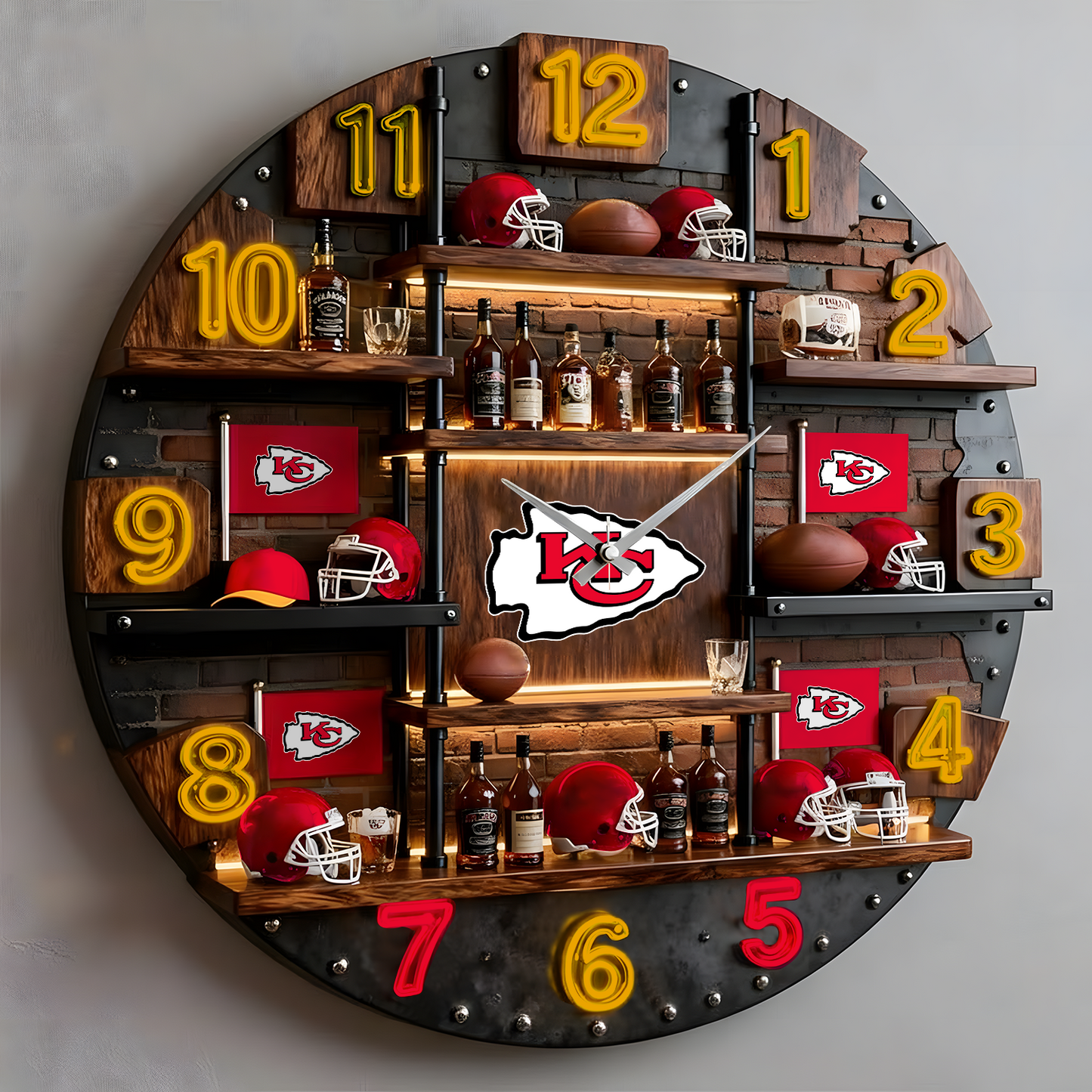 KC X Premium Illuminated Wall Clock 2026 NAK NHT