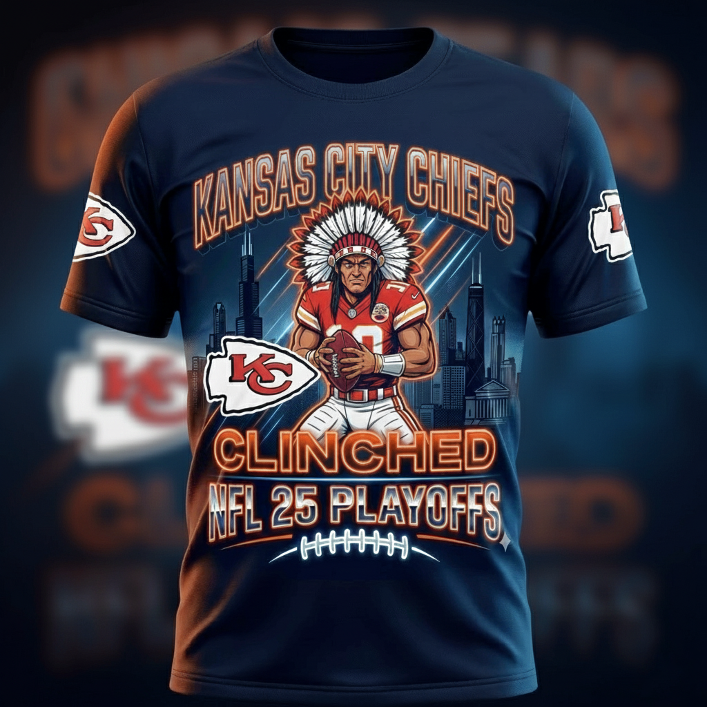 KCC x NFL Playoff Football Tee NAK CTKT