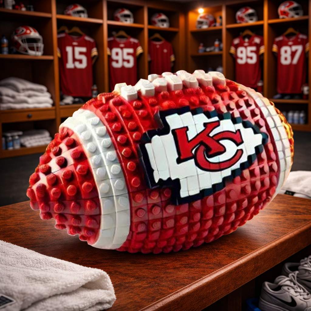 KCC x NFL Team Building Block Football Set DDT CTND