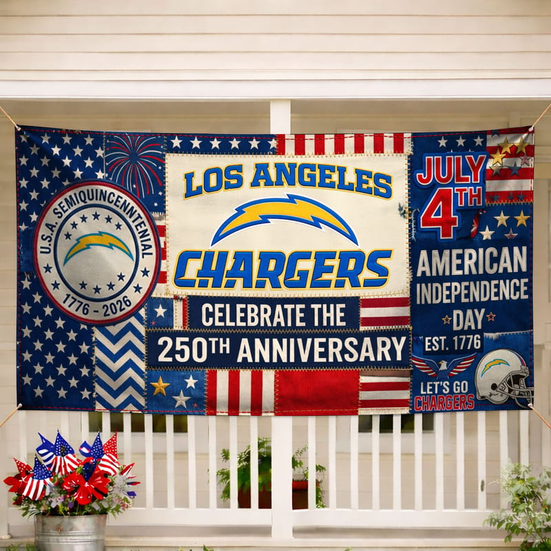 LAC Premium NFL Patchwork America 250 Fabric Banner DDT NTL