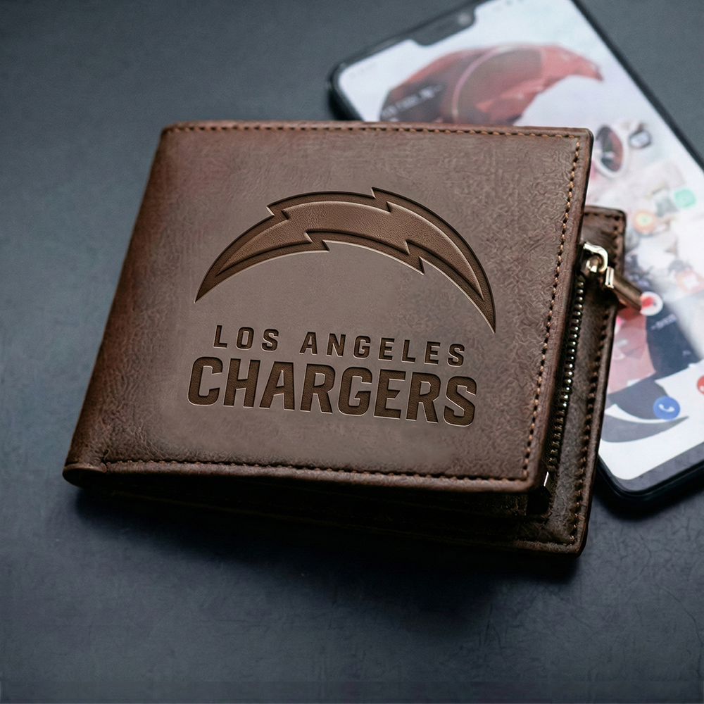 LAC x NFL Premium Embossed Football Team Wallet NAK TTT