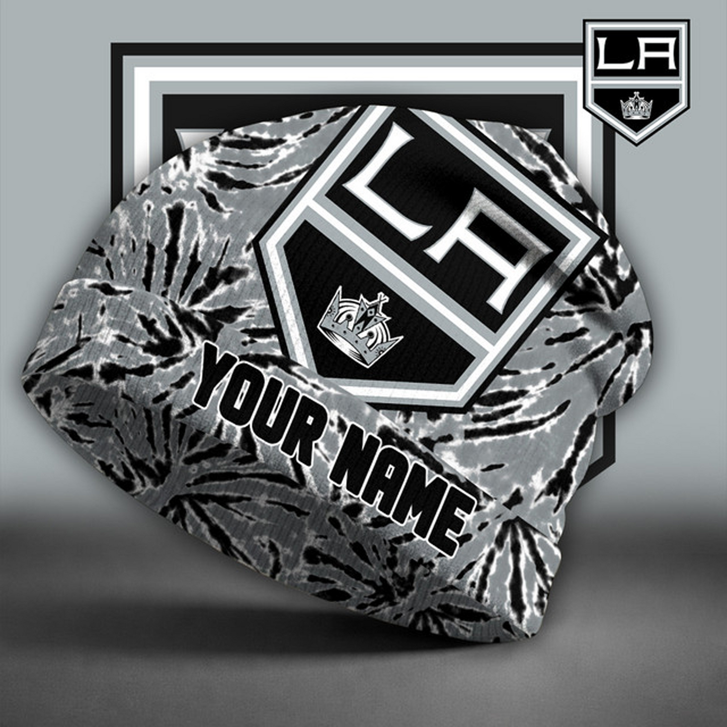 LAK X NHL Beanie Hat Custom Name Gifts For Fans - Limited Edition NAK NHT