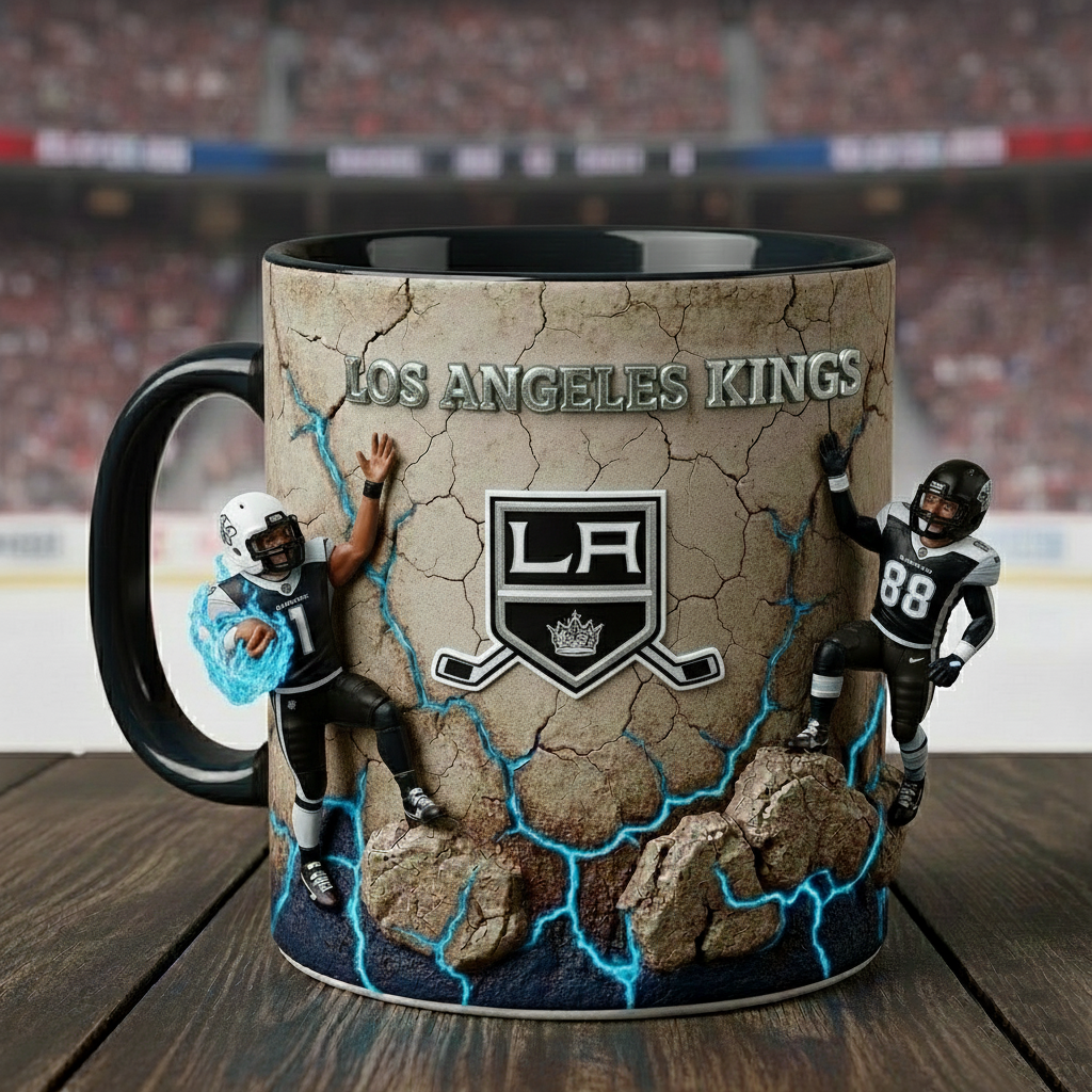 LAKx NHL Coffee Accent Mug - Personalized Gifts NAK CTKT