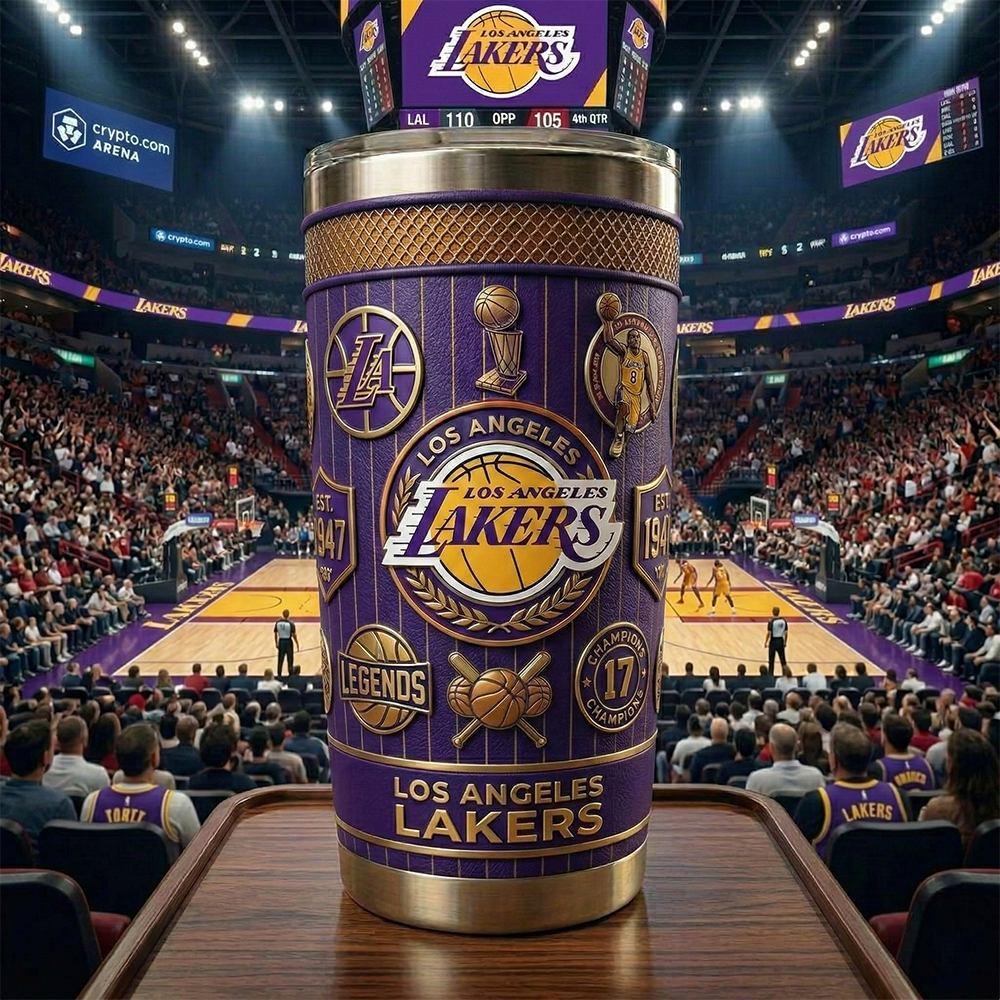 LAL x NBA Ultimate Basketball Fan Tumbler NAK TTT