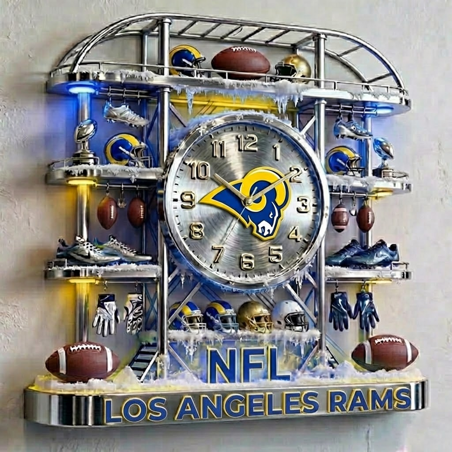 LAR X NFL Arctic Stadium Timepiece 1301 NAK NHT