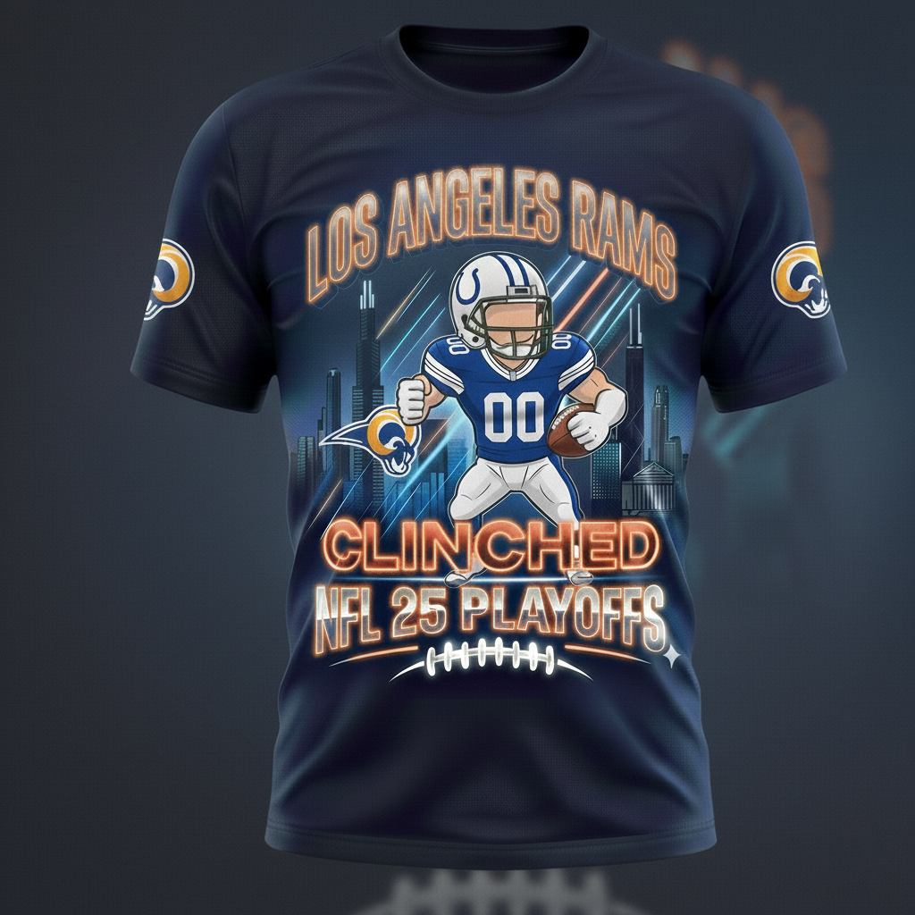 LAR x NFL Playoff Football Tee NAK CTKT