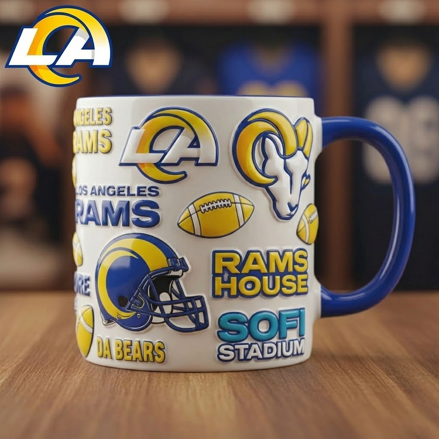 LAR X NFL PREMIUM MUG NAK NHT