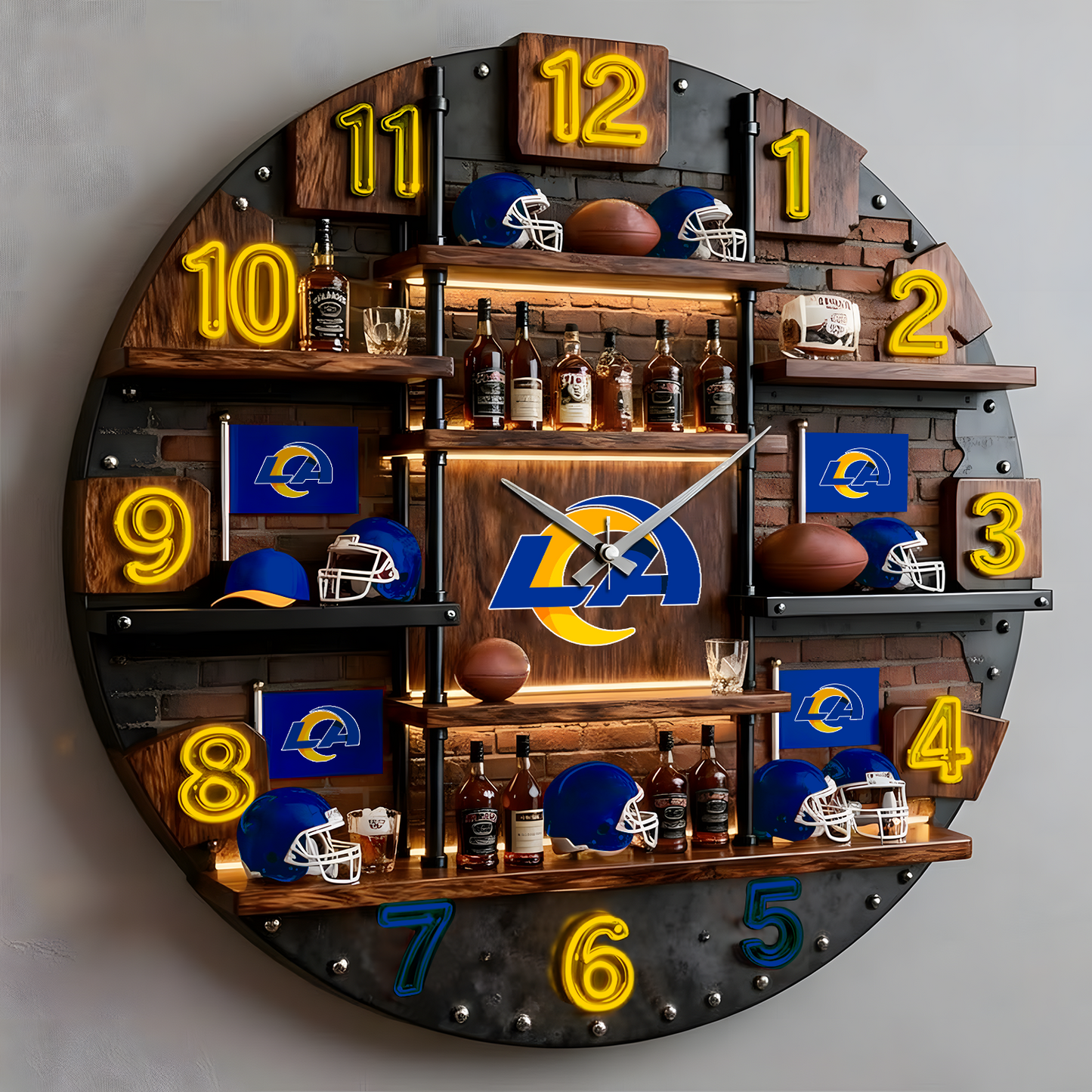 LAR X Premium Illuminated Wall Clock 2026 NAK NHT