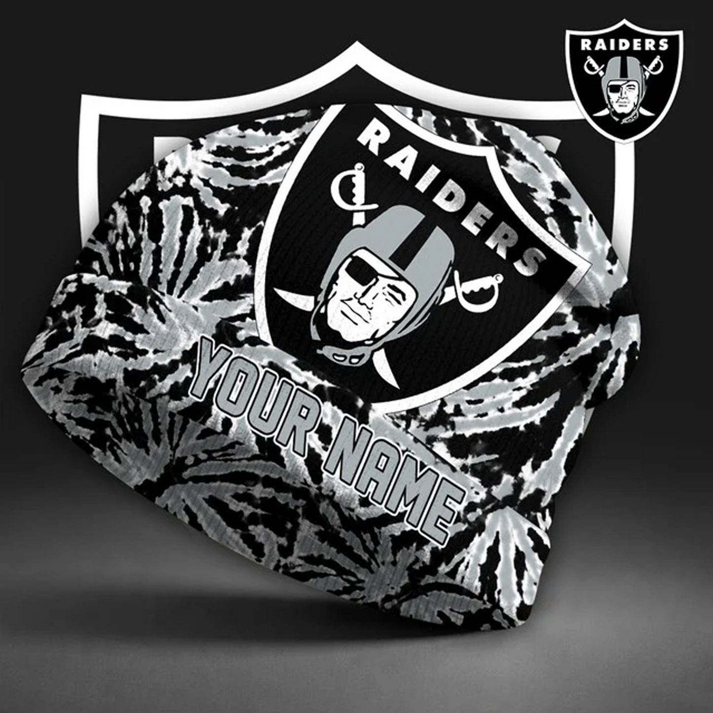 LV X NFL Beanie Hat Custom Name Gifts For Fans - Limited Edition NAK NHT