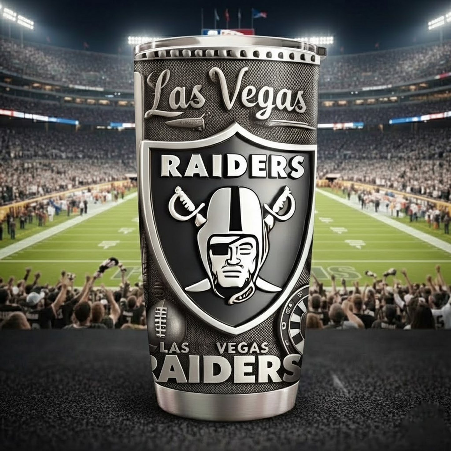 LV X NFL mascot-shaped thermal mug V2 NAK NHT