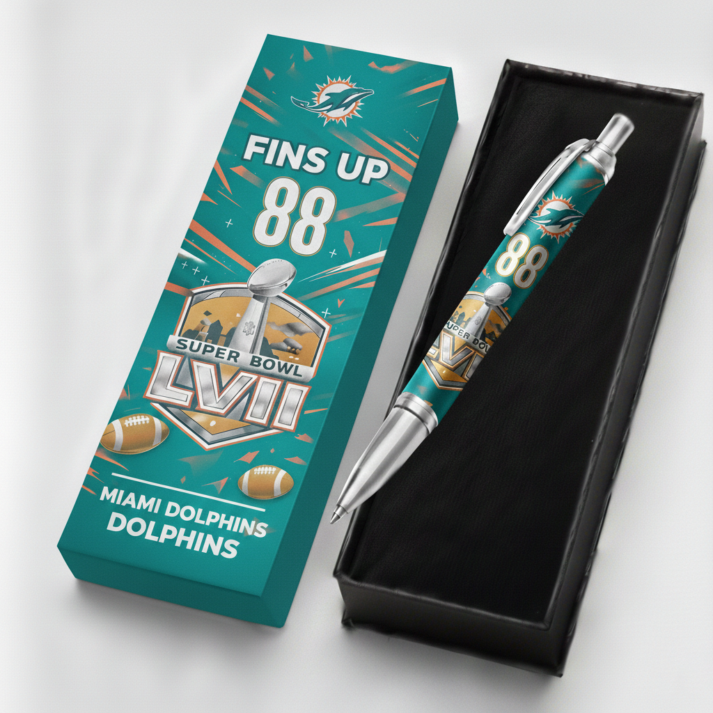 MD x NFL Premium Crystal Ballpoint Pen HY NAK CTKT