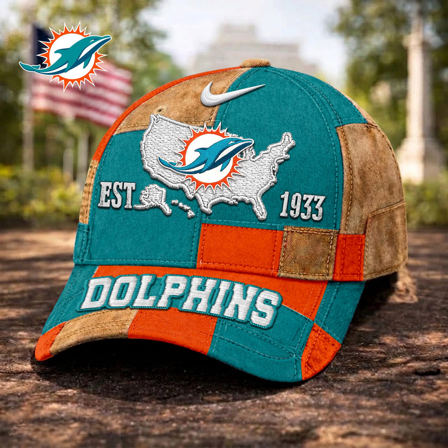 MIA x Premium NFL Heritage Game Day Classic Cap NAK LBN