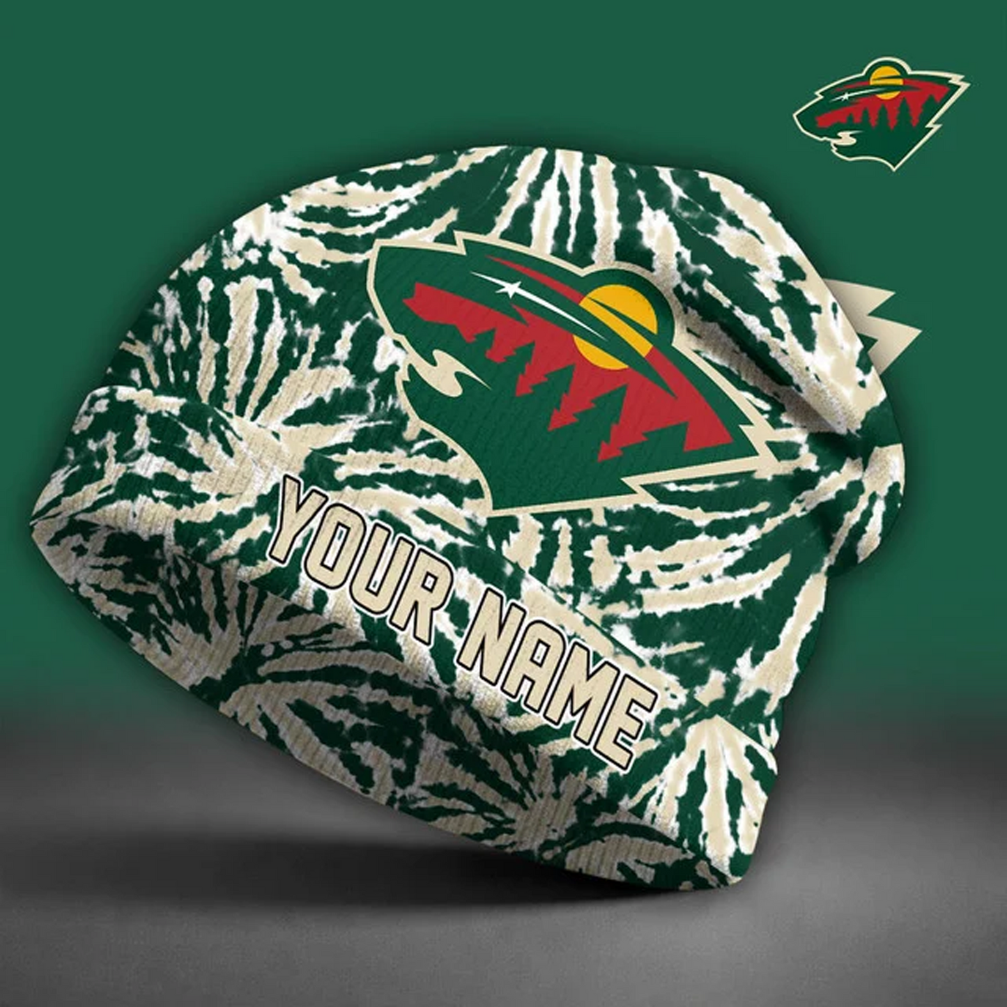 MIN X NHL Beanie Hat Custom Name Gifts For Fans - Limited Edition NAK NHT