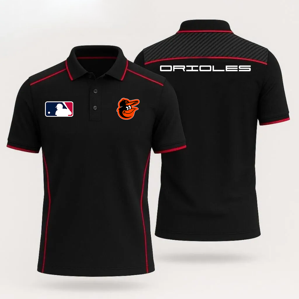 MLB x BAL Redline Premium Polo Shirt HLP HLPHUONG