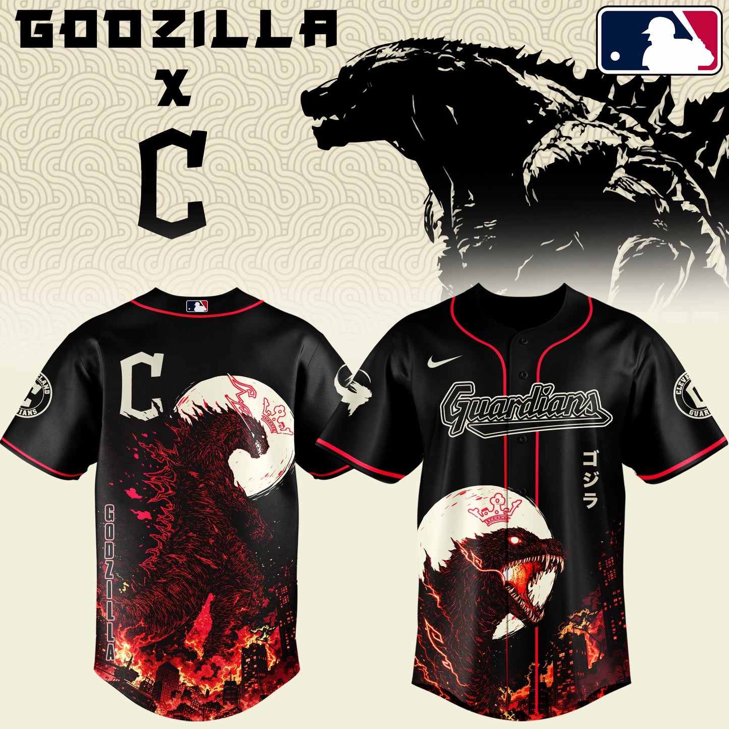 MLB x CLE Monster Baseball Jersey HLP HLPHUONG