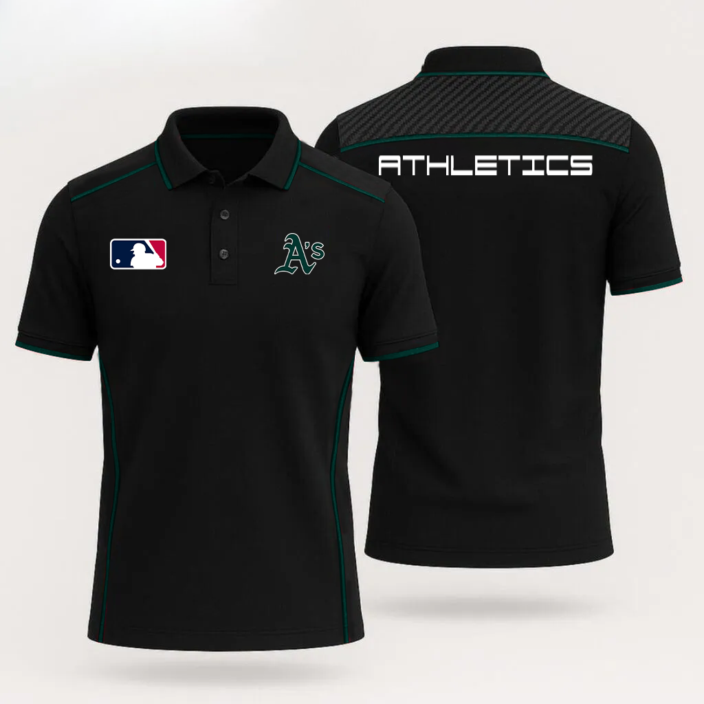 MLB x OAK Premium Polo Shirt HLP HLPHUONG